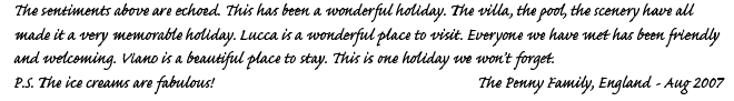 Guest Book Entry