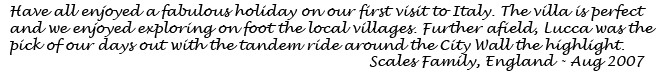 Guest Book Entry
