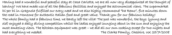 Guest Book Entry
