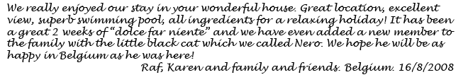 Guest Book Entry