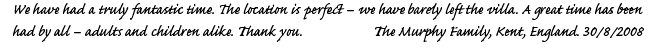 Guest Book Entry