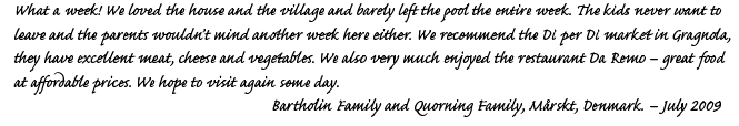 Guest Book Entry