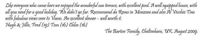 Guest Book Entry