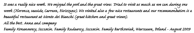 Guest Book Entry