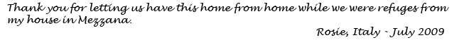 Guestbook entry